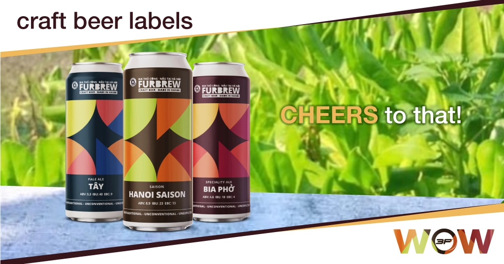 craft beer labels Furbrew